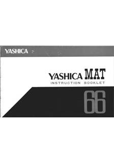 Yashica Yashicamat manual. Camera Instructions.